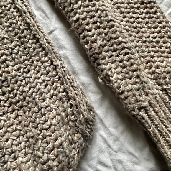 Prana Cowl Neck Sweater in Oatmeal L - Picture 7 of 8